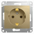 Glossa РОЗЕТКА с заземлением, 16А, механизм, ТИТАН, GSL000443, Systeme Electric 