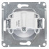 Glossa РОЗЕТКА без заземления,16А, 250В, механизм, БАКЛАЖАНОВЫЙ, GSL001141, Systeme Electric 