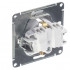 Glossa РОЗЕТКА с заземлением,16А, 250В, механизм, ПЛАТИНА, GSL001243, Systeme Electric 