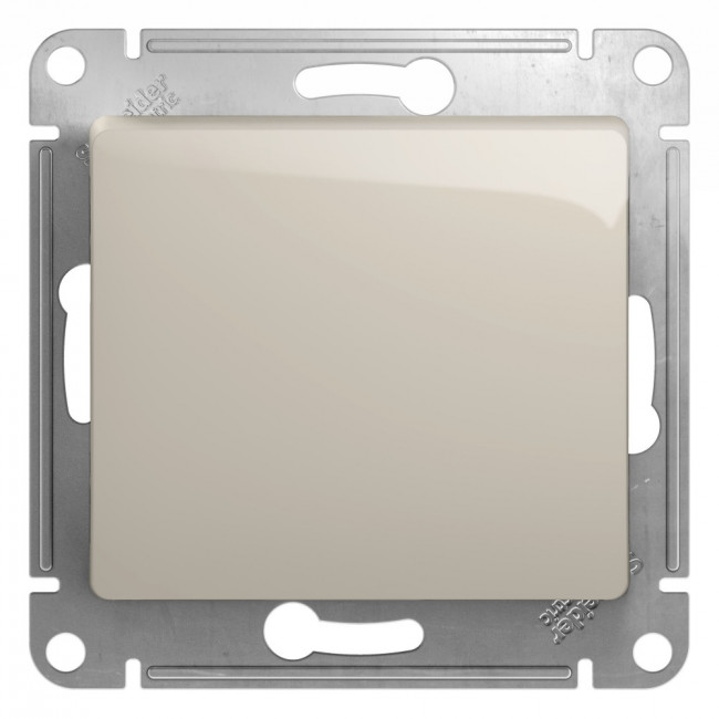 Glossa Нажимная КНОПКА,схема 1,10AX, механизм,МОЛОЧНЫЙ, GSL000915, Systeme Electric Glossa Нажимная КНОПКА,схема 1,10AX, механизм,МОЛОЧНЫЙ, GSL000915, Systeme Electric