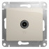 Glossa TV РОЗЕТКА оконечная 1DB, механизм, МОЛОЧНЫЙ, GSL000991, Systeme Electric 