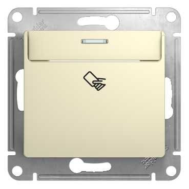 Glossa Карточный ВЫКЛЮЧАТЕЛЬ, механизм, БЕЖЕВЫЙ, GSL000269, Systeme Electric 