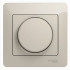 Glossa СВЕТОРЕГУЛЯТОР   поворотный, 300Вт, в сборе, МОЛОЧНЫЙ, GSL000934, Systeme Electric 