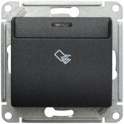 Glossa Карточный ВЫКЛЮЧАТЕЛЬ, механизм, АНТРАЦИТ, GSL000769, Systeme Electric 