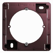 Glossa КОРОБКА для наружного монтажа, БАКЛАЖАНОВЫЙ, GSL001100, Systeme Electric 