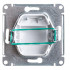 Glossa ВЫВОД КАБЕЛЯ, механизм, АЛЮМИНИЙ, GSL000399, Systeme Electric 