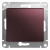 Glossa Нажимная КНОПКА,схема 1,10AX, механизм,БАКЛАЖАНОВЫЙ, GSL001115, Systeme Electric