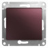 Glossa Нажимная КНОПКА,схема 1,10AX, механизм,БАКЛАЖАНОВЫЙ, GSL001115, Systeme Electric 