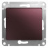 Glossa Нажимная КНОПКА,схема 1,10AX, механизм,БАКЛАЖАНОВЫЙ, GSL001115, Systeme Electric 