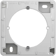 Glossa КОРОБКА для наружного монтажа, БЕЛЫЙ, GSL000100, Systeme Electric 