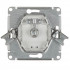 Glossa TV АНТЕННА коннектор, механизм, ШОКОЛАД, GSL000893, Systeme Electric 