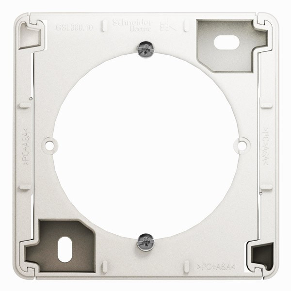 Glossa КОРОБКА наружного монтажа, ПЕРЛАМУТР, GSL000600, Systeme Electric 