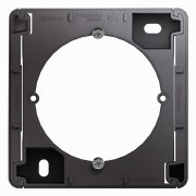 Glossa КОРОБКА для наружного монтажа, ГРАФИТ, GSL001300, Systeme Electric 