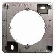 Glossa КОРОБКА для наружного монтажа, ПЛАТИНА, GSL001200, Systeme Electric 