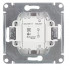 Glossa 1-клавишный ВЫКЛЮЧАТЕЛЬ,схема 1,10AX, механизм, ПЛАТИНА, GSL001211, Systeme Electric 