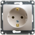 Glossa РОЗЕТКА с заземлением, механизм, ПЕРЛАМУТР, GSL000643, Systeme Electric 