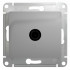 Glossa TV РОЗЕТКА проходная 4DB, механизм, АЛЮМИНИЙ, GSL000392, Systeme Electric 