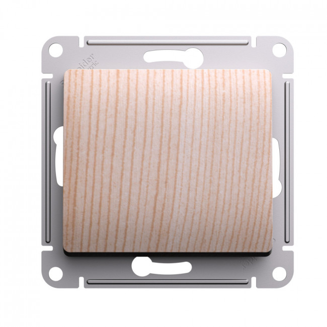 Glossa 1-клавишный ПЕРЕКЛЮЧАТЕЛЬ, схема 6, 10АХ, механизм, СОСНА, GSL001561, Systeme Electric 