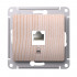 Glossa РОЗЕТКА компьютерная RJ45 кат.5Е, механизм, СОСНА, GSL001581K, Systeme Electric 