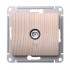 Glossa TV АНТЕННА коннектор, механизм, СОСНА, GSL001593, Systeme Electric 