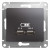 Glossa USB РОЗЕТКА A+A, 5В/2,1 А, 2х5В/1,05 А, механизм, ГРАФИТ, GSL001333, Systeme Electric